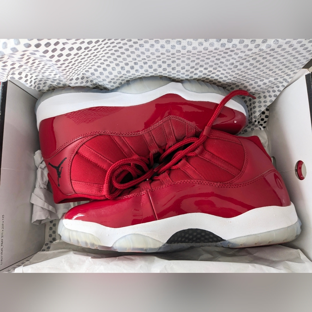 Win Like 96 Jordan 11 size 10.5